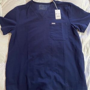Mens figs scrub top